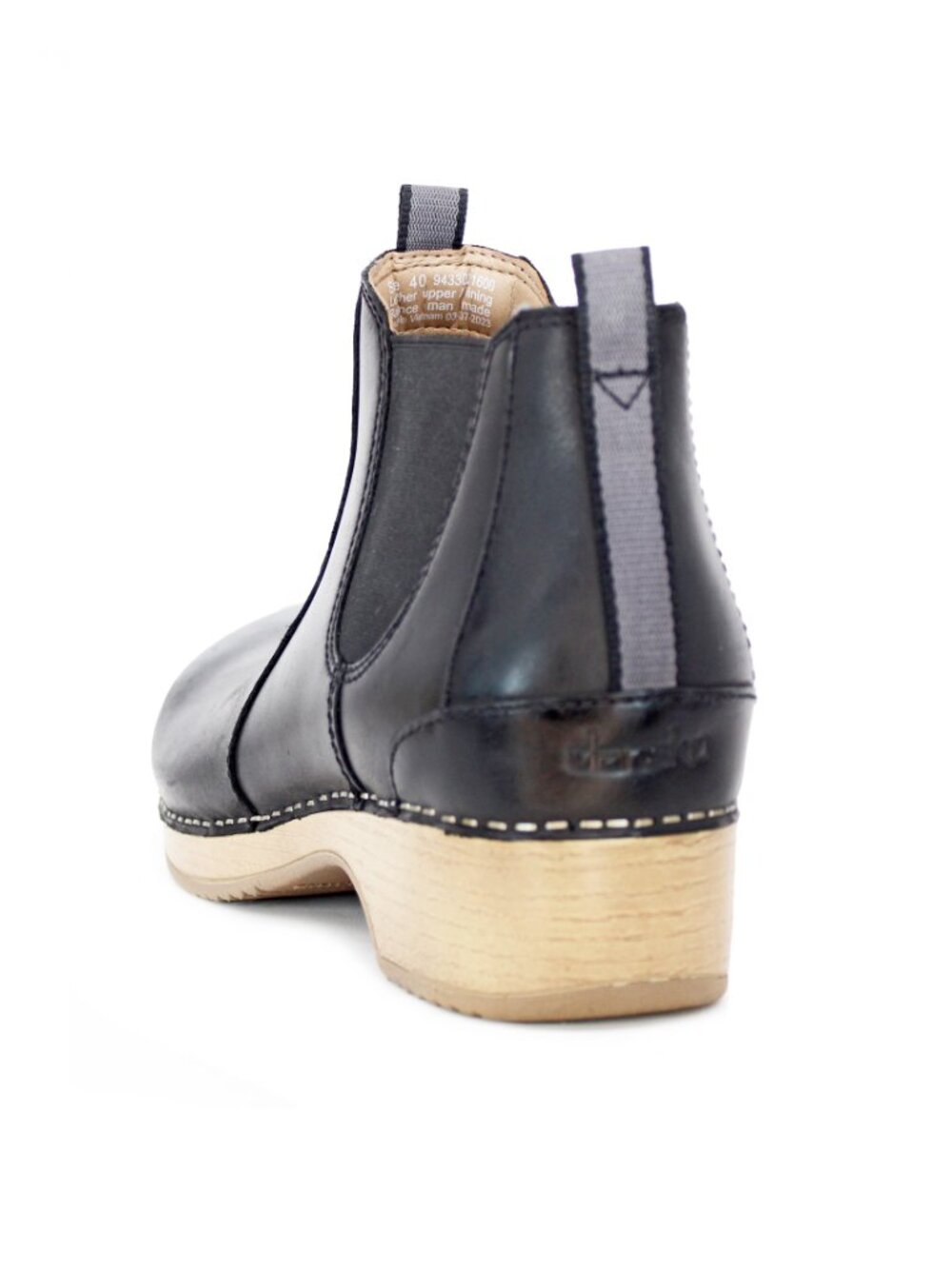 Dansko Women's Becka Black Oiled Pull-Up 9433-021600 - Picture 3 of 8